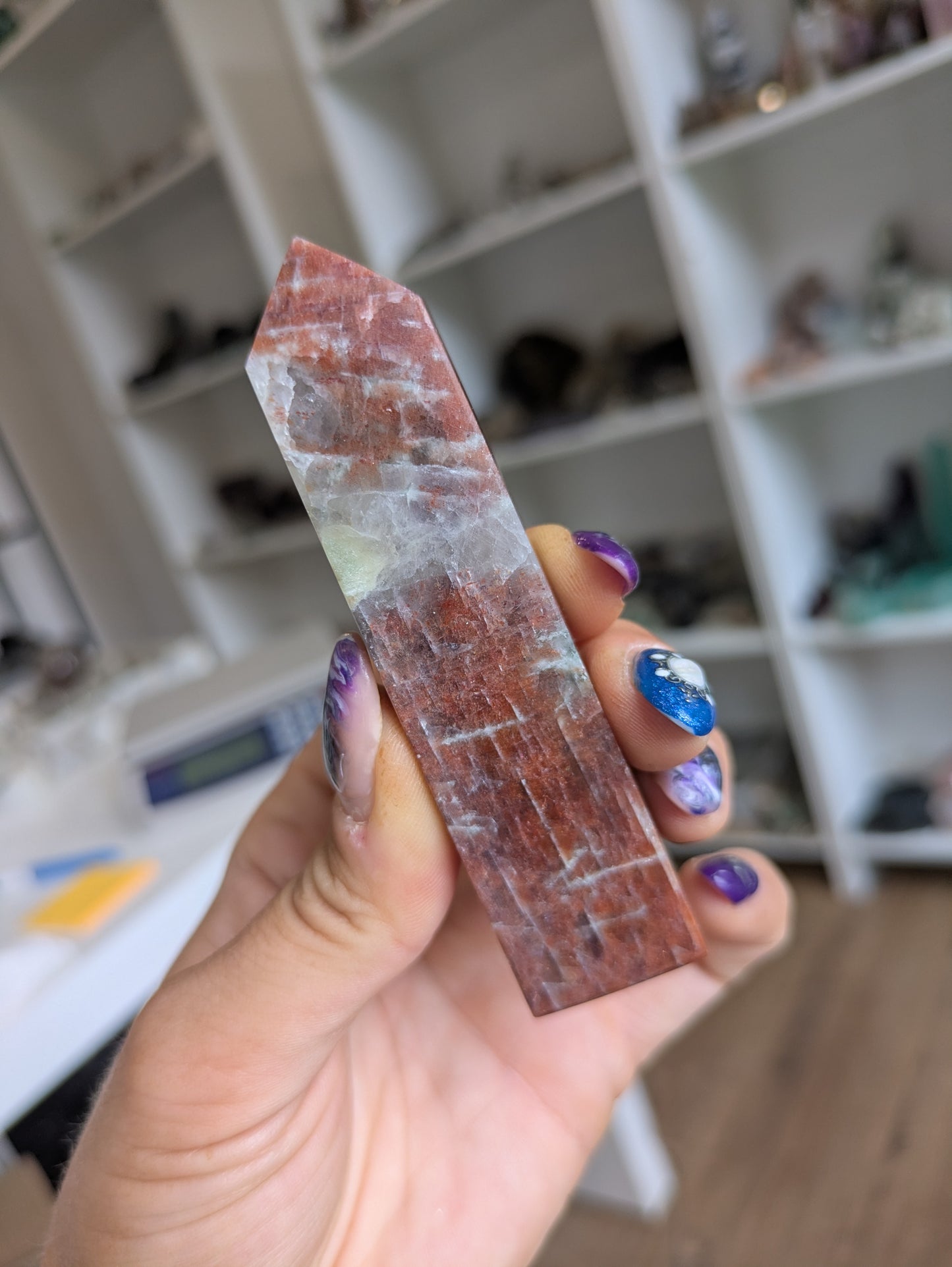 Sunstone and iolite tower ✨