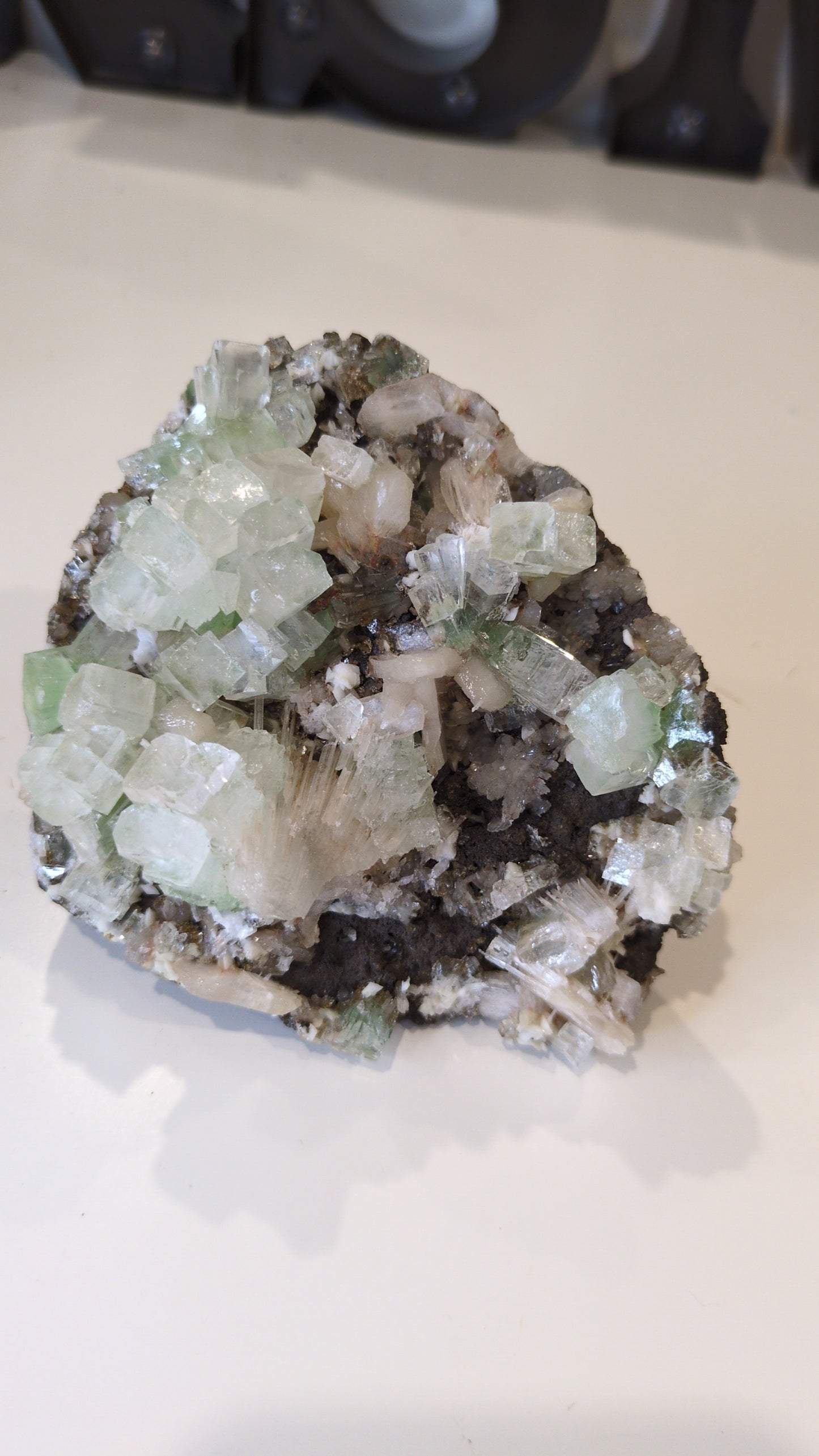 Green Disco Apophyllite ✨ I