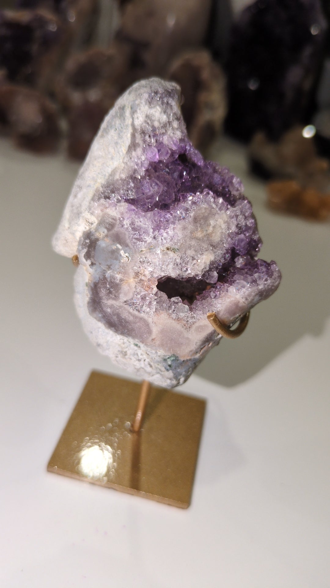 Raw pink amythest freeform ✨ E