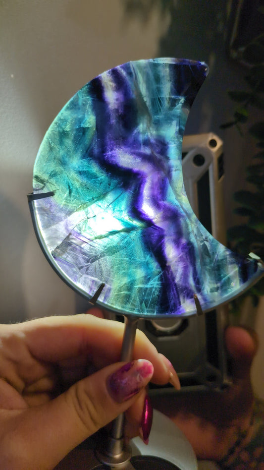 Flourite moon 🌙 2 ✨