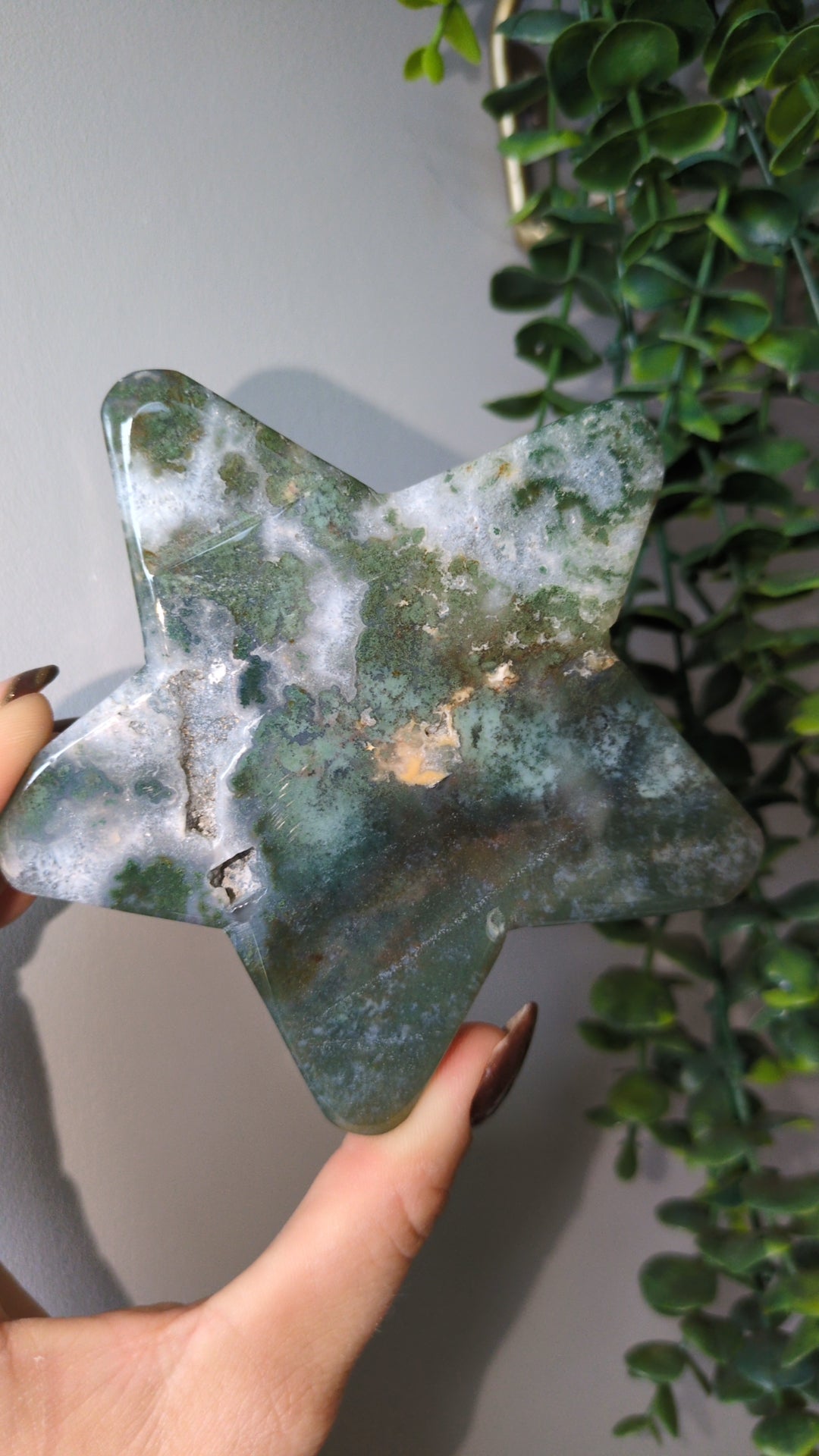 Moss agate star ⭐