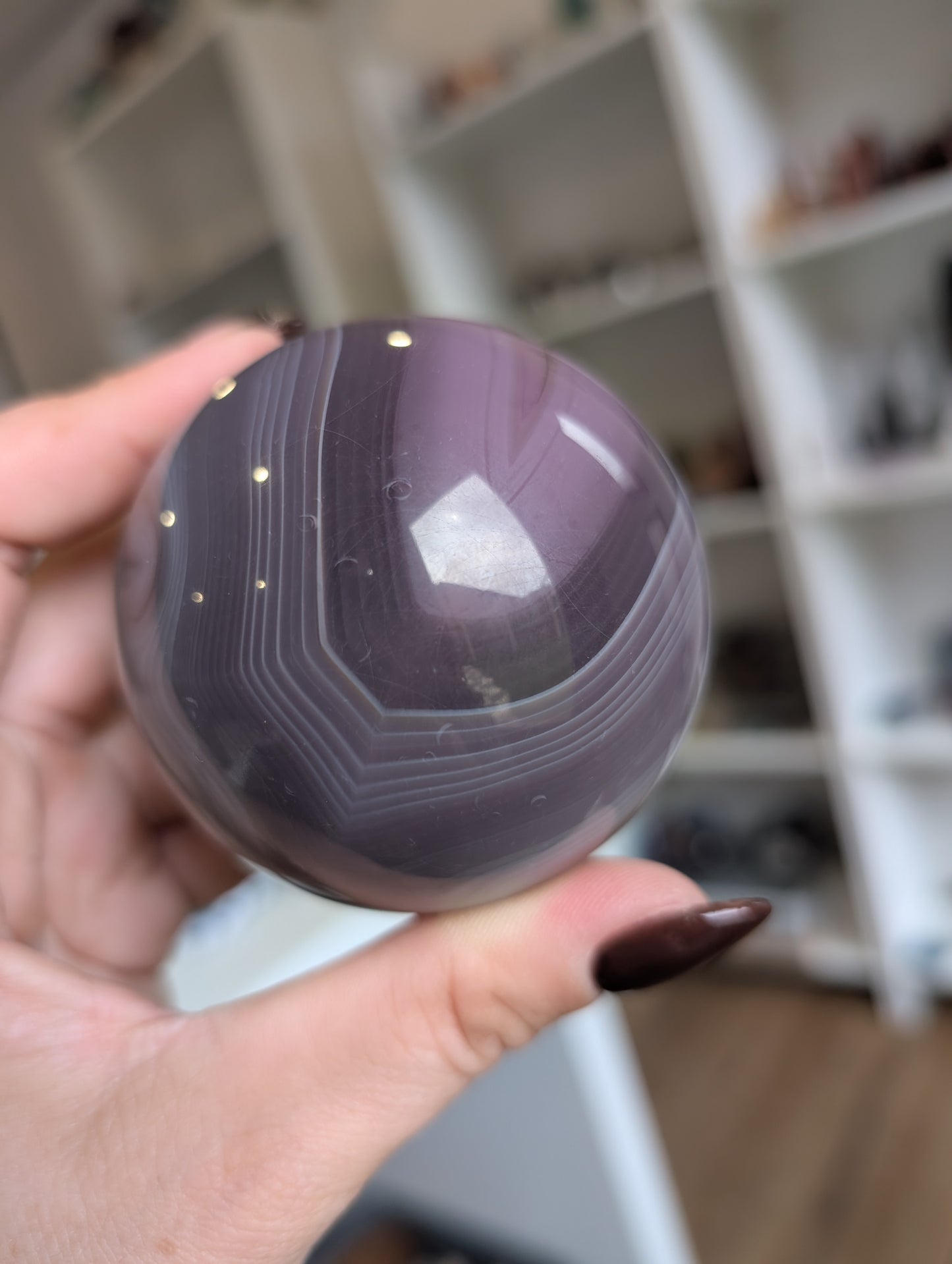 Jelly agate sphere ✨