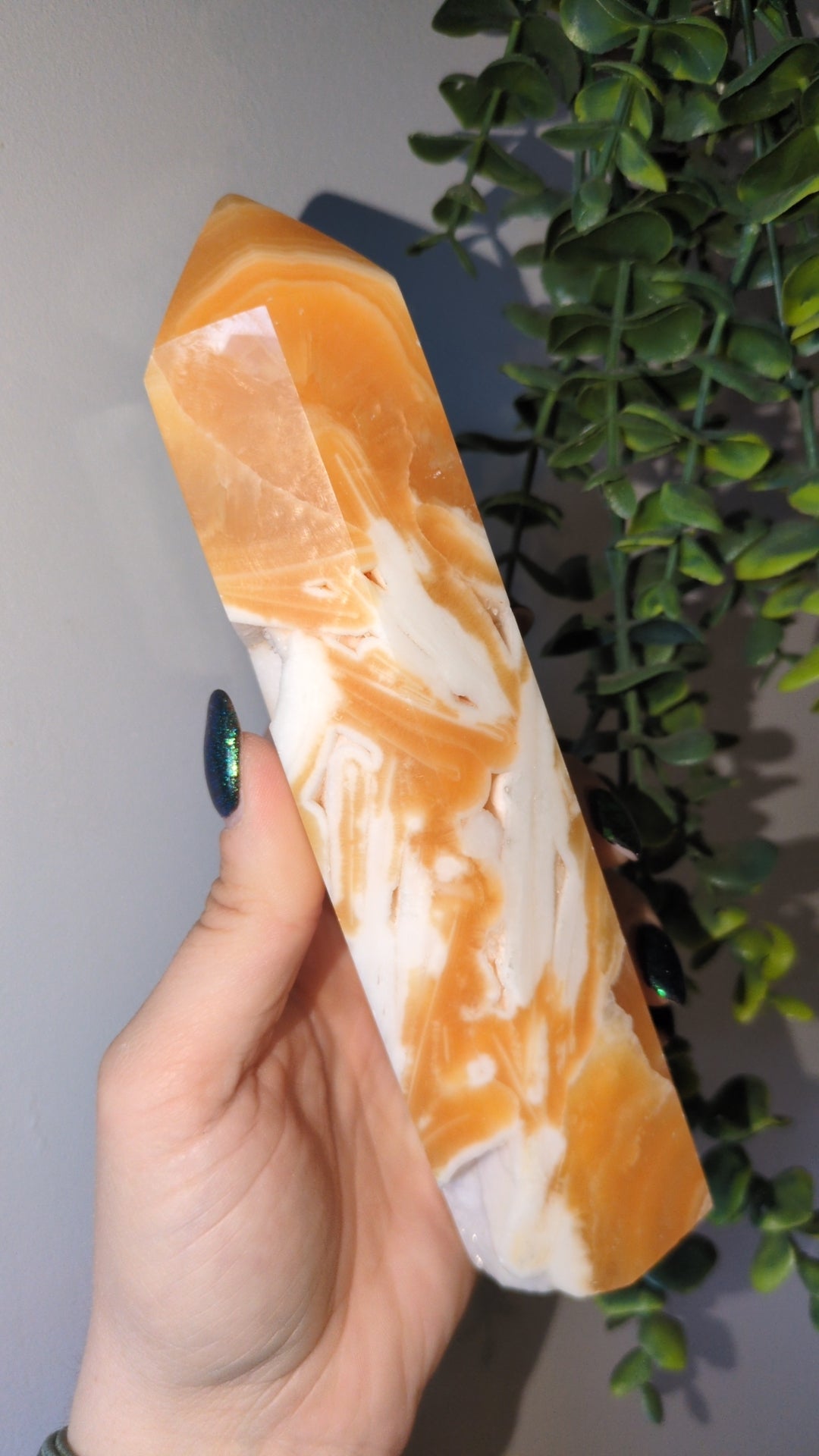 Orange calcite tower ✨