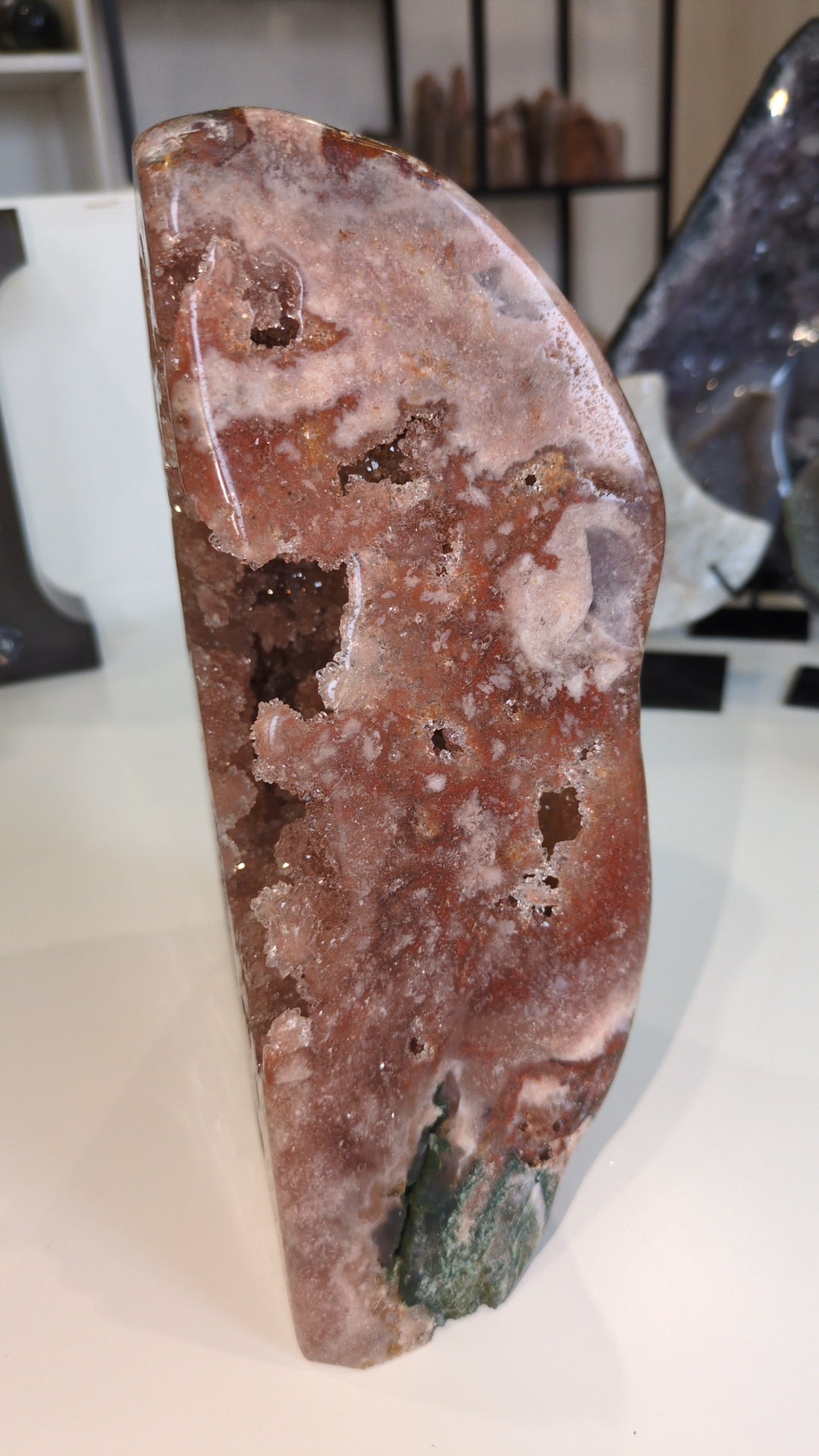 Pink amethyst statement piece ✨