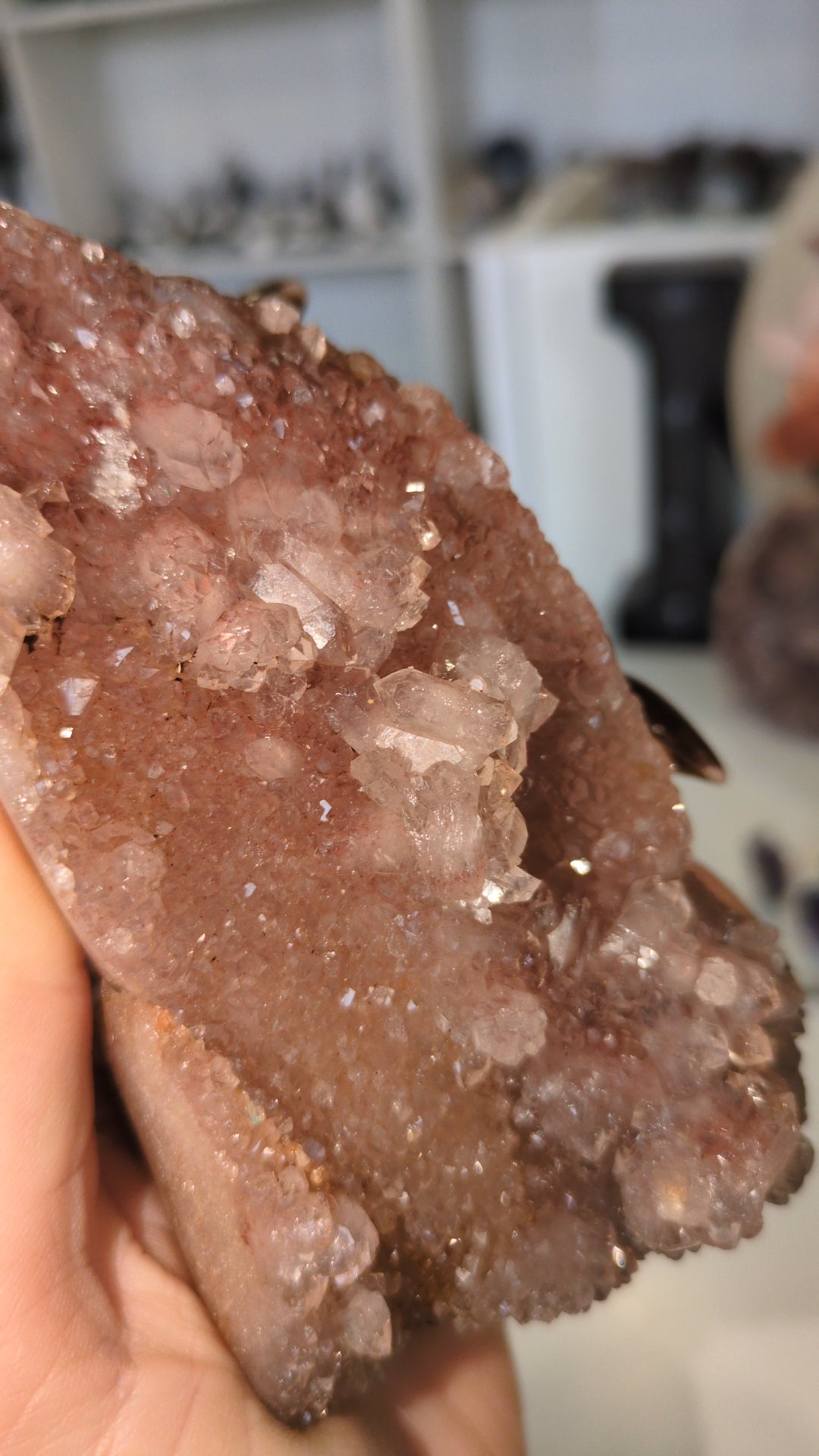 Druzy pink amethyst ✨