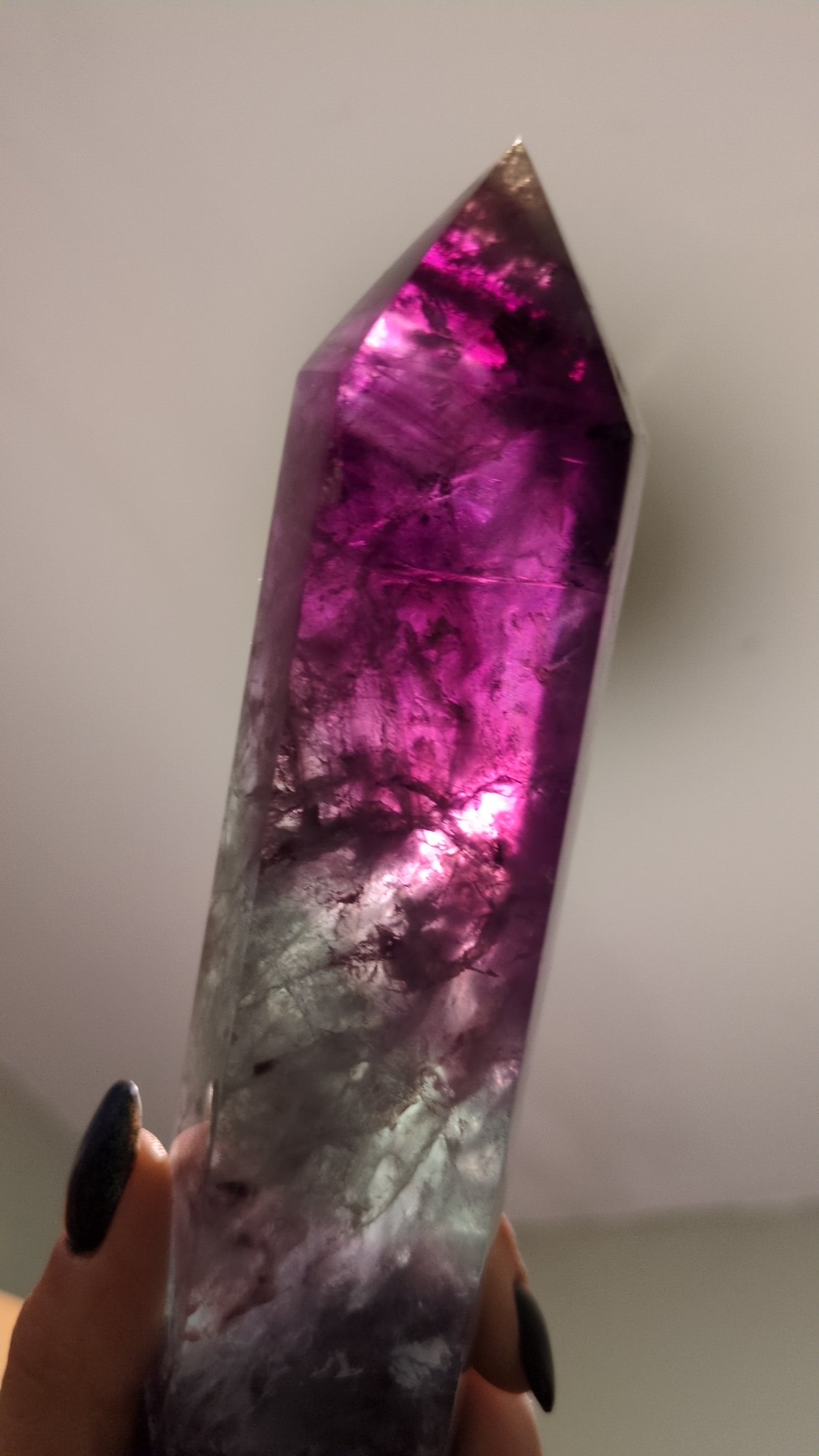 Large watermelon flourite tower ✨