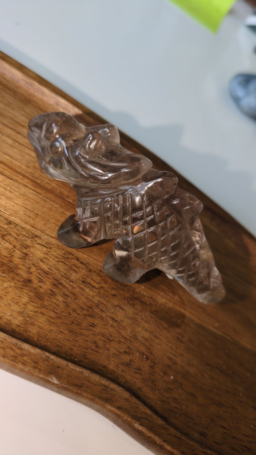 Smokey quartz dinosaur ✨