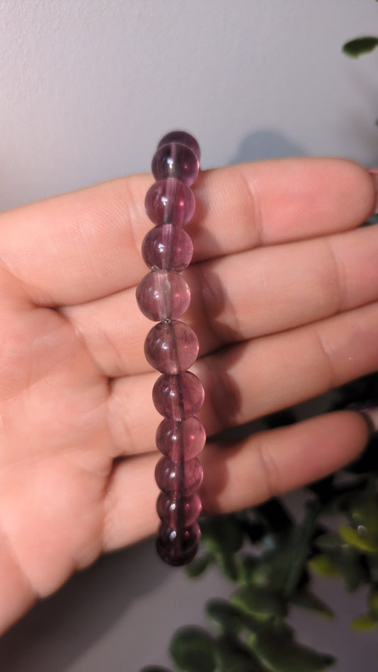 Purple Flourite bracelet ✨