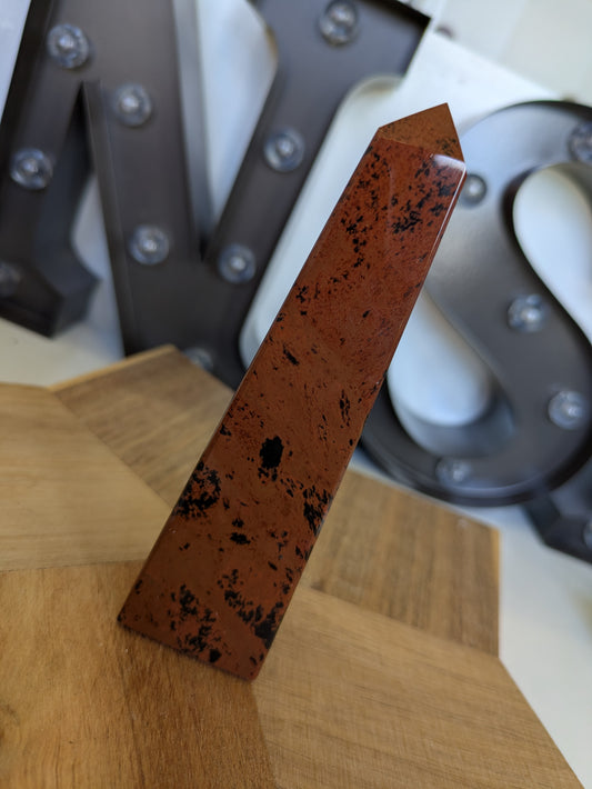 Mahogany obsidian tower ✨