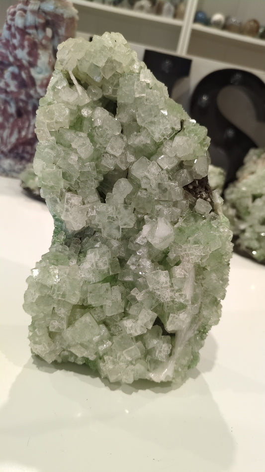 Green disco Apophyllite ✨ statement piece ✨