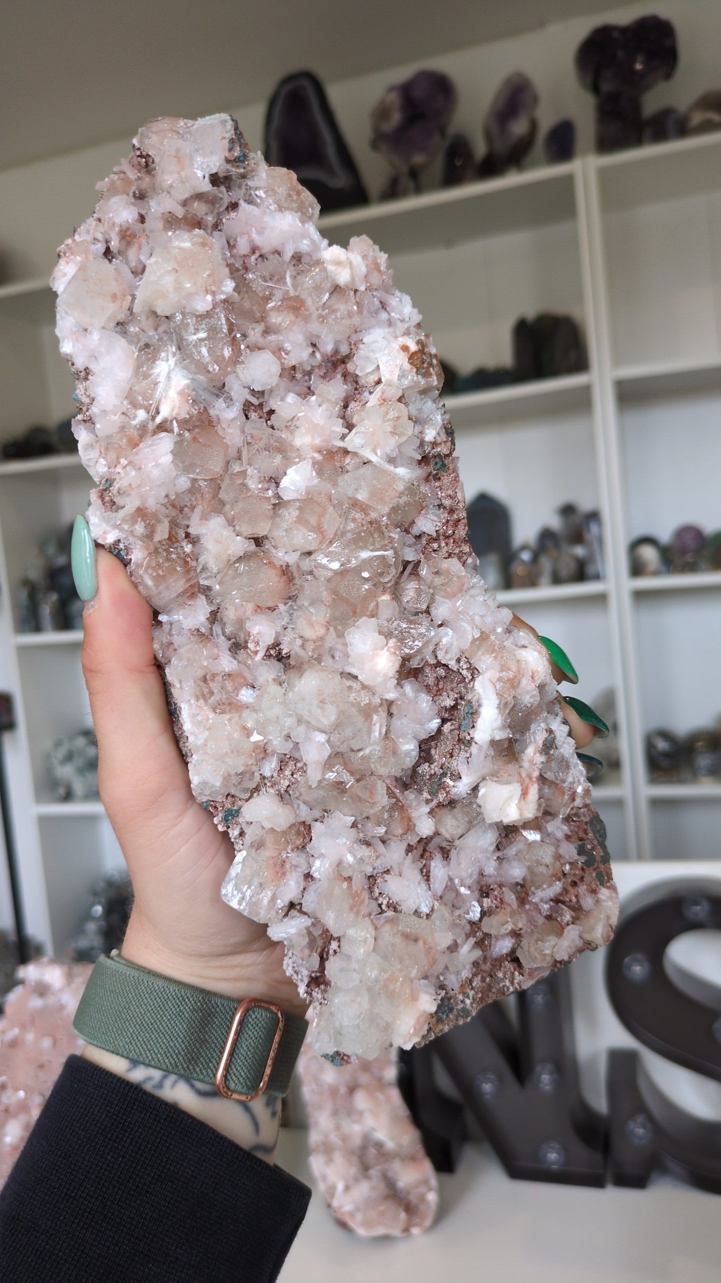 'Strawberry Milkshake' Apophyllite ✨ C