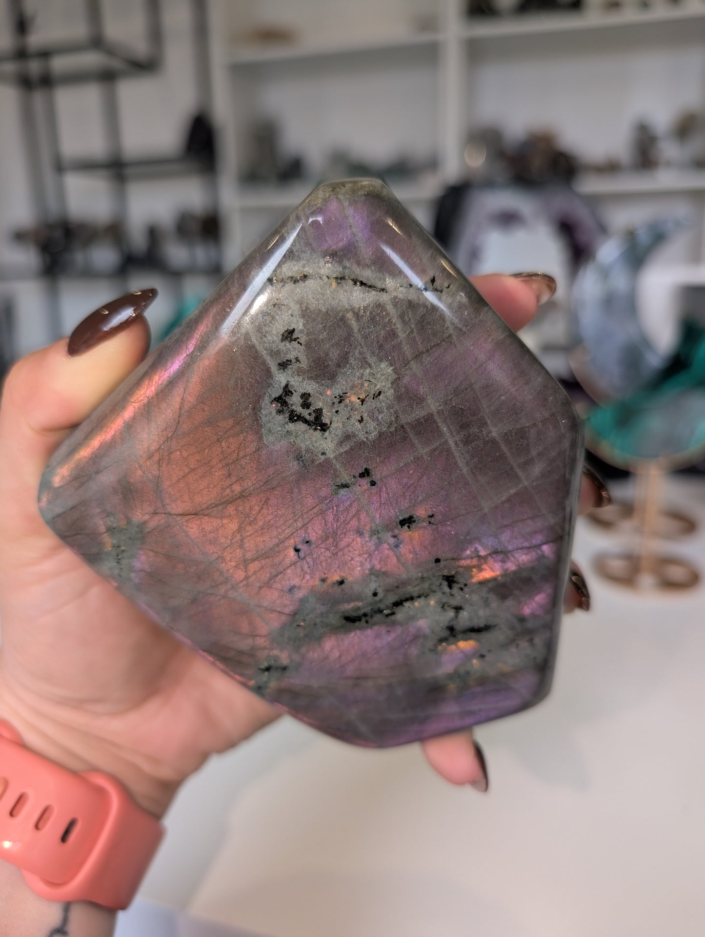 Sunset Labradorite freeform ✨