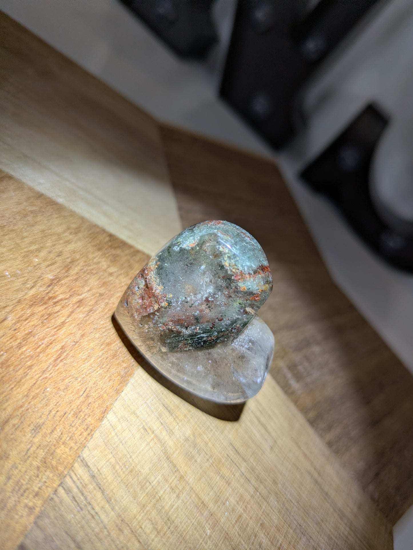 Garden quartz heart 💚