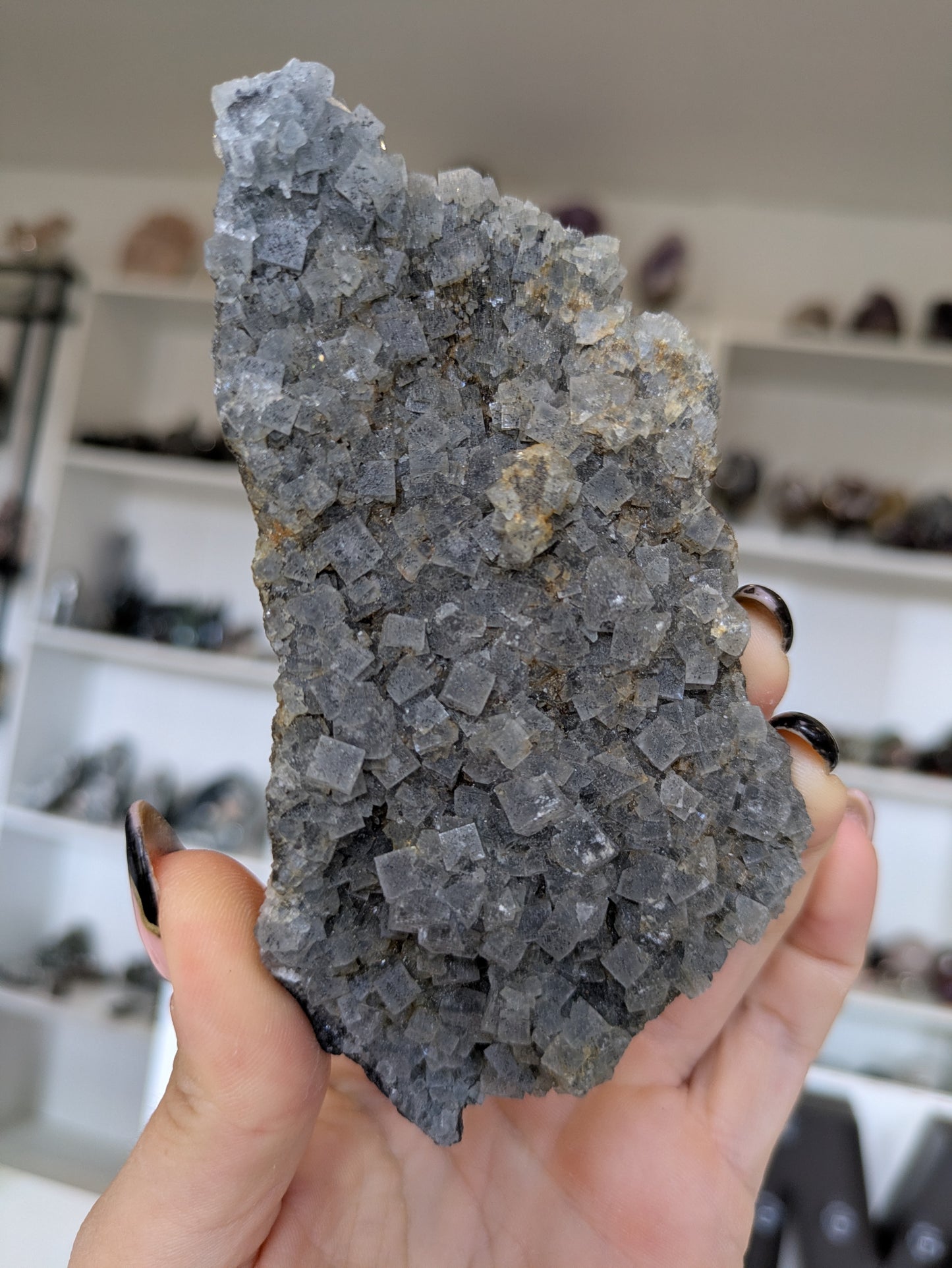 Blue flourite specimen ✨