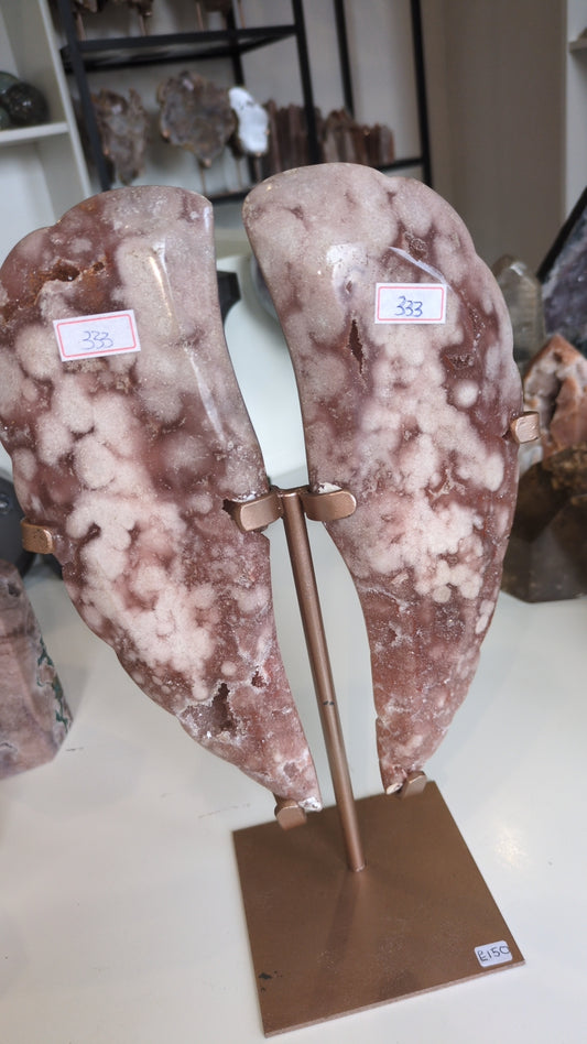 XL Pink amethyst Wings ✨