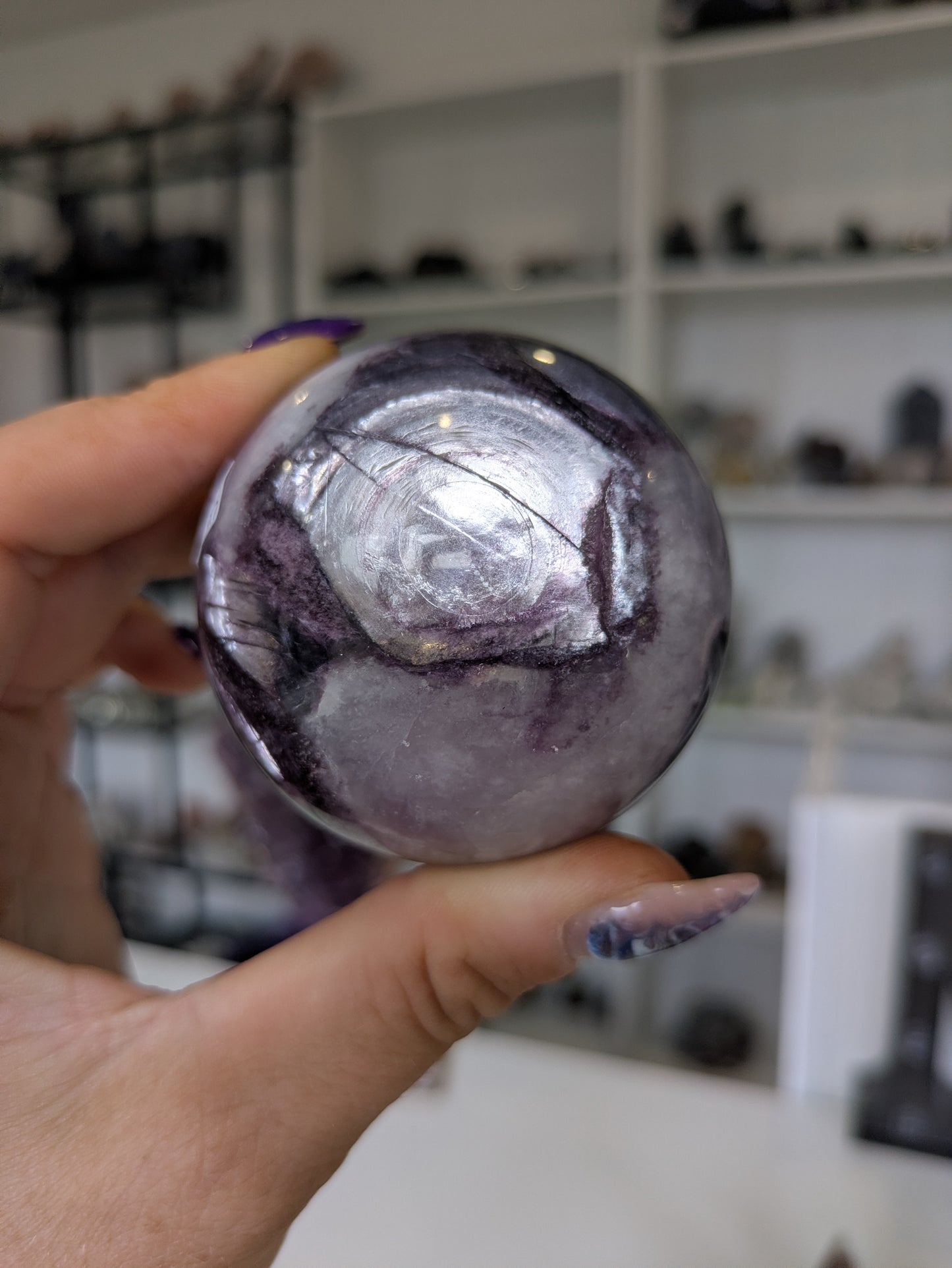 Mica&quartz sphere ✨
