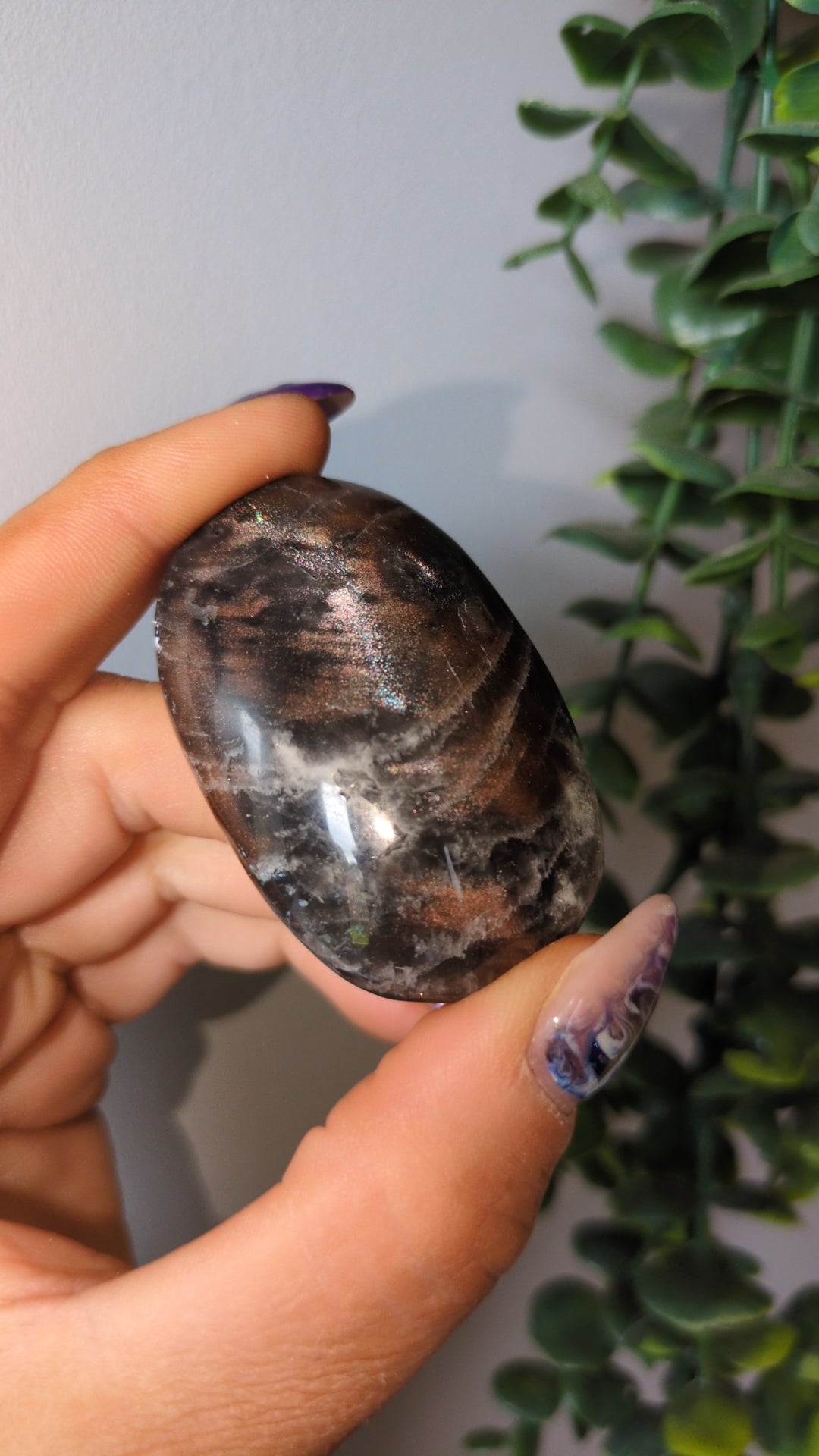 Black moonstone X sunstone palm ✨ A