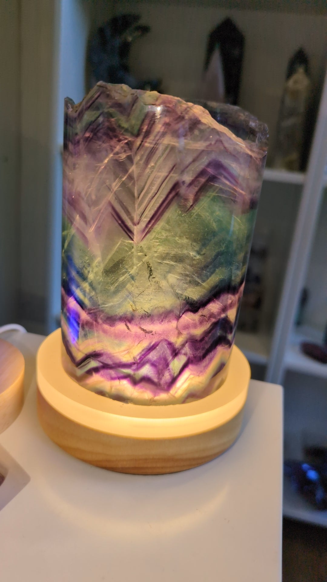 Large flourite lamp ✨