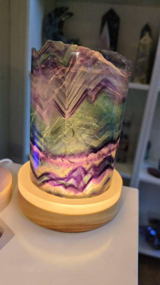 Large flourite lamp ✨