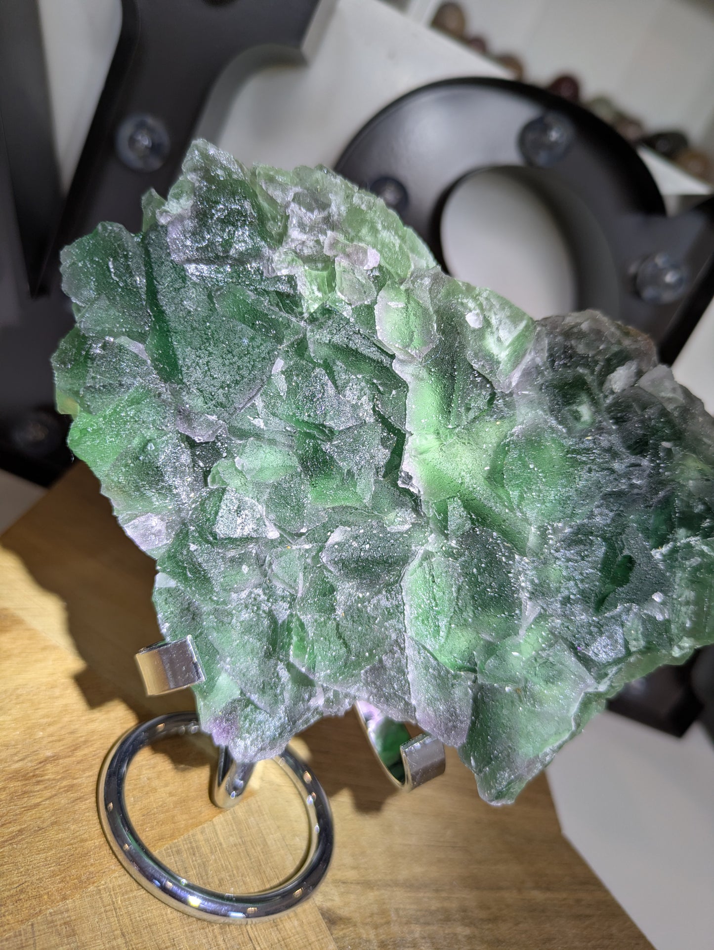 Green flourite from Fuji province ✨