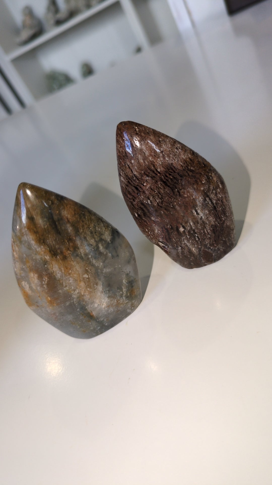 Garden quartz small teardrops. ✨