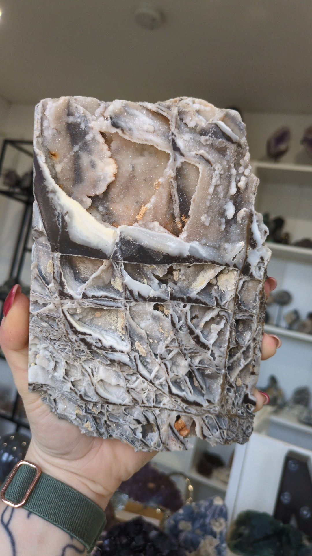 XL chalcedony slab ✨