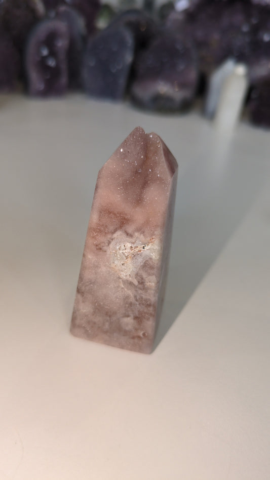 Pink amethyst tower D ✨