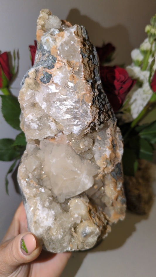 XL cubic Calcite - India ✨Unpolished