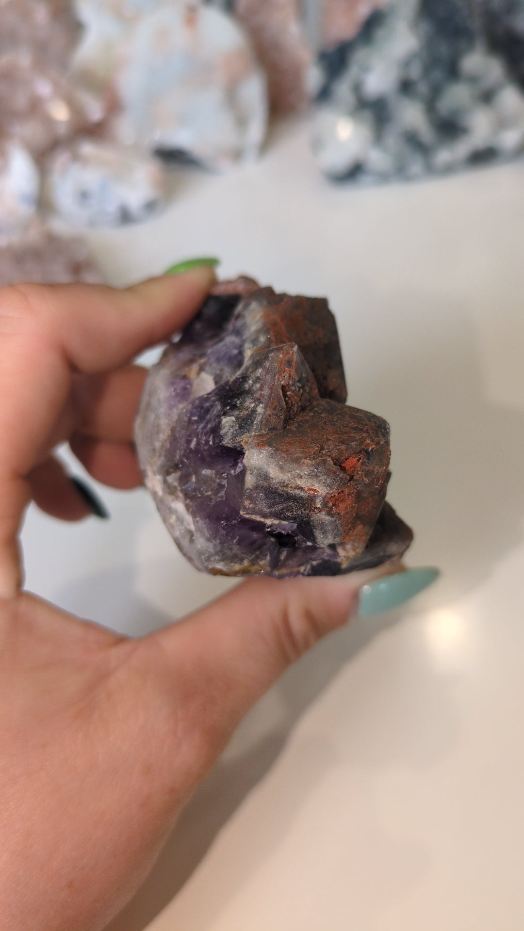 Amethyst with Hematite ✨ M