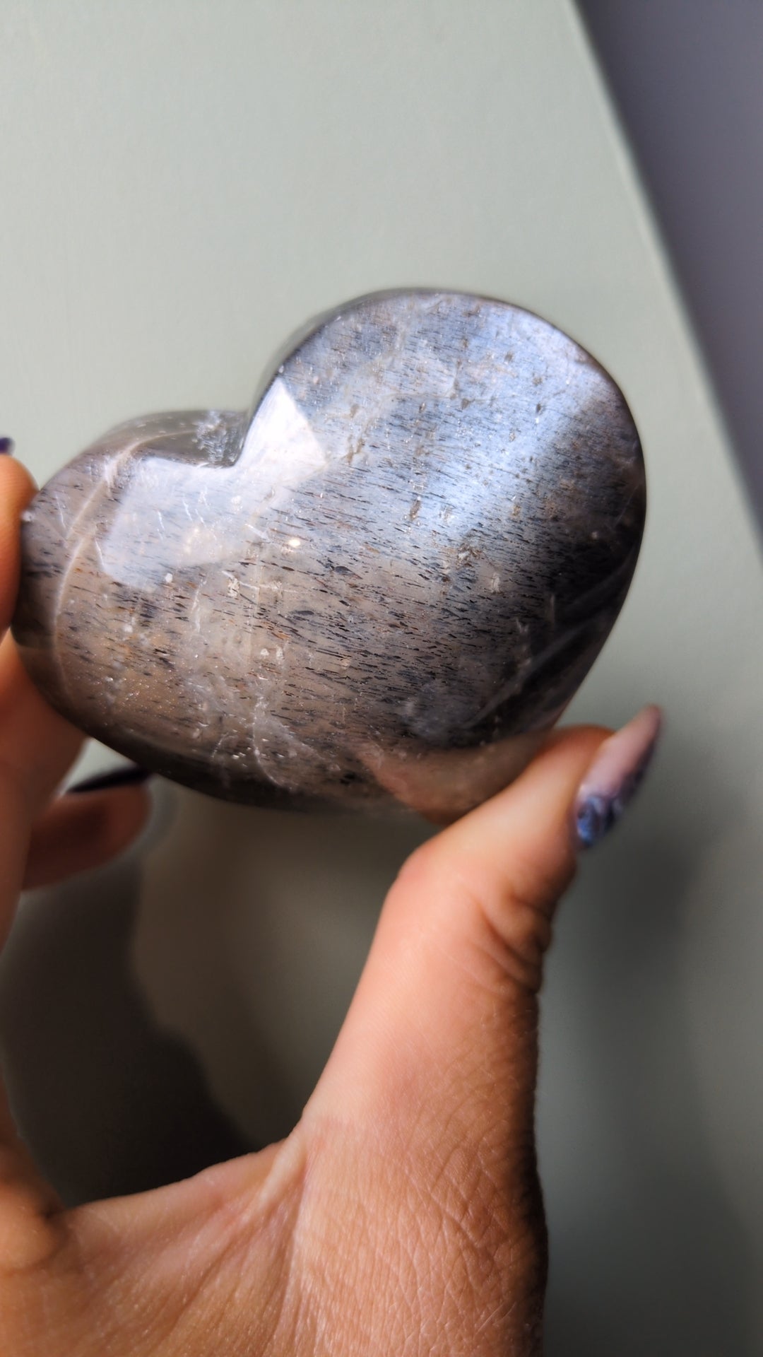 Black moonstone with lattice sunstone ❤️