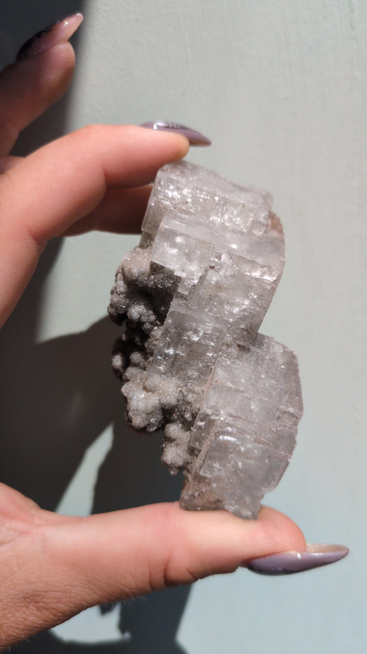 Clear Halite from Morocco (L) ✨