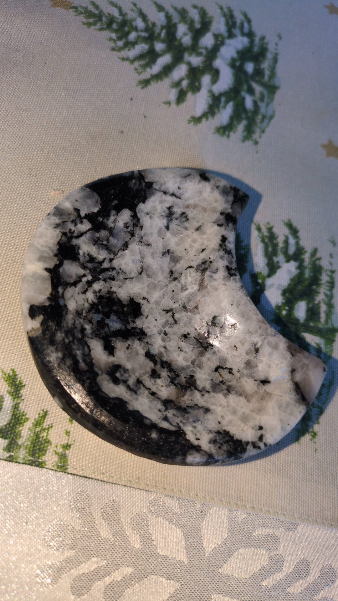 Rainbow moonstone moon bowl ✨