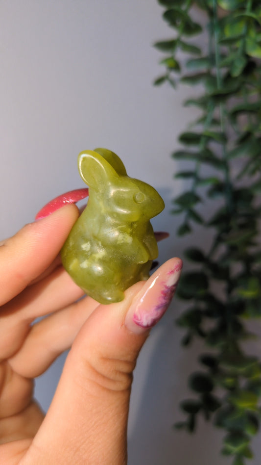 Rabbit carving ✨