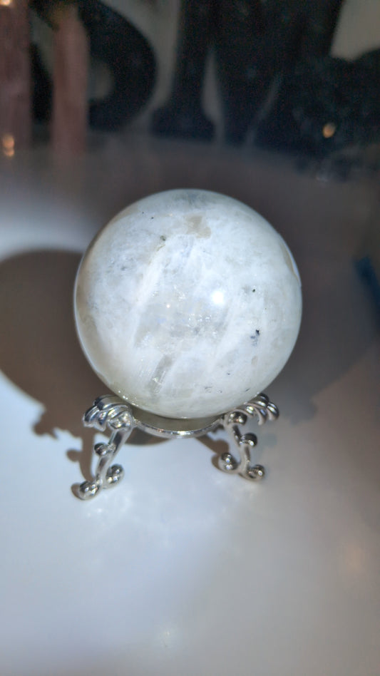 Rainbow moonstone sphere ✨