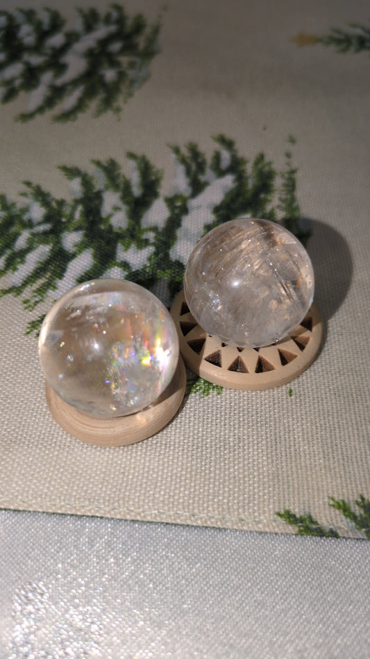 AAA grade mini optical calcite sphere ✨