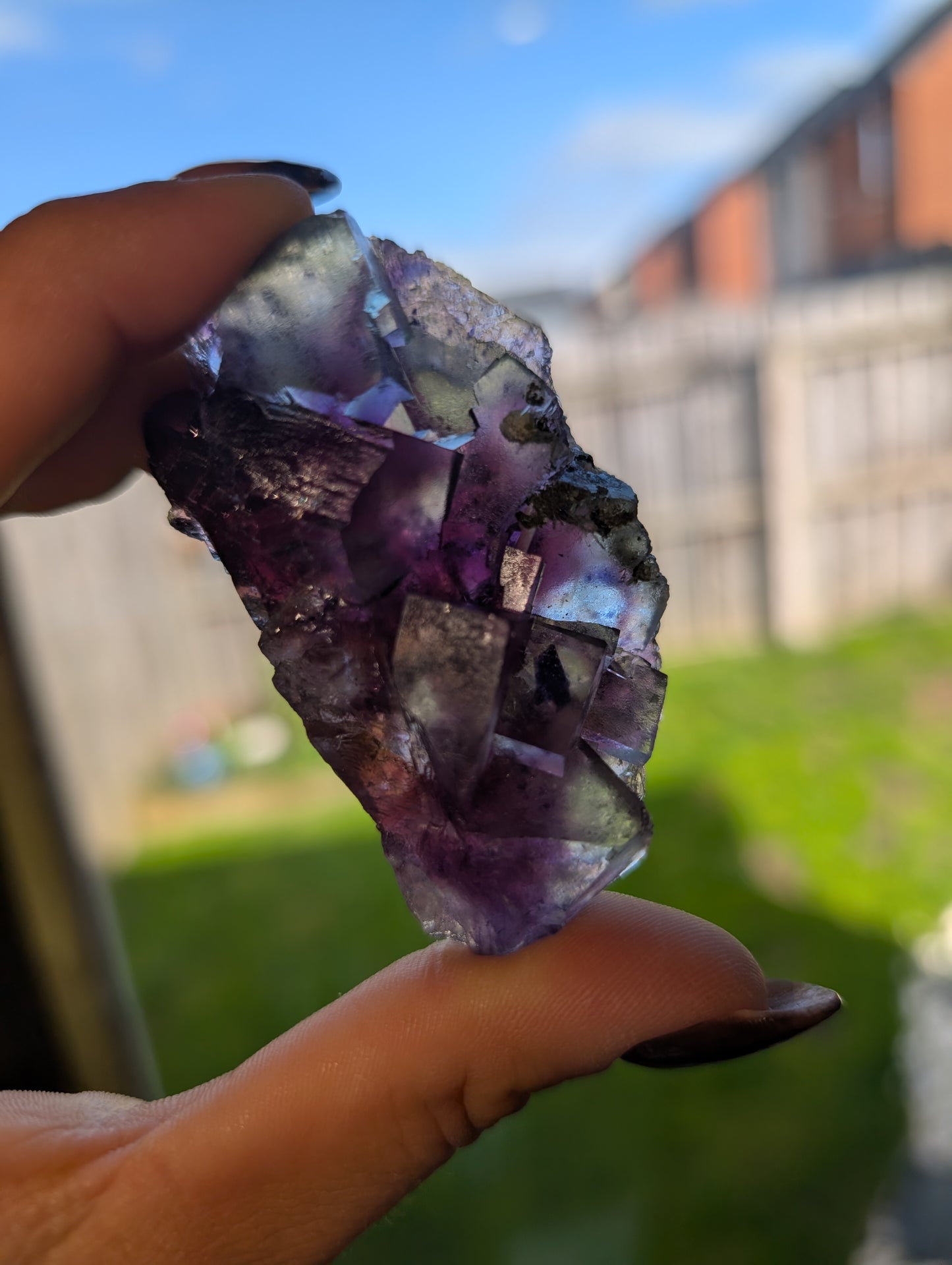 YinDu flourite specimen