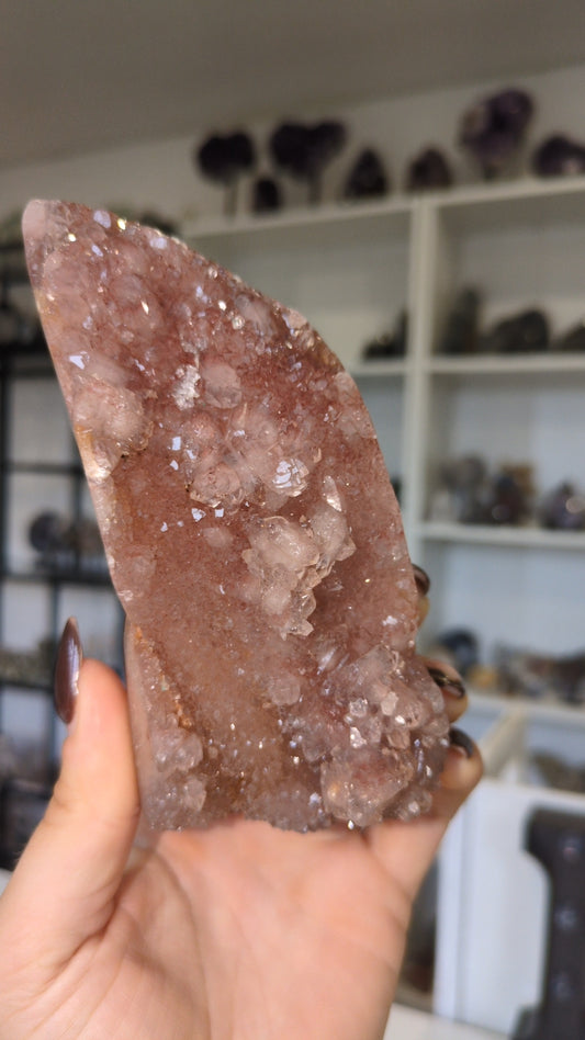 Druzy pink amethyst ✨