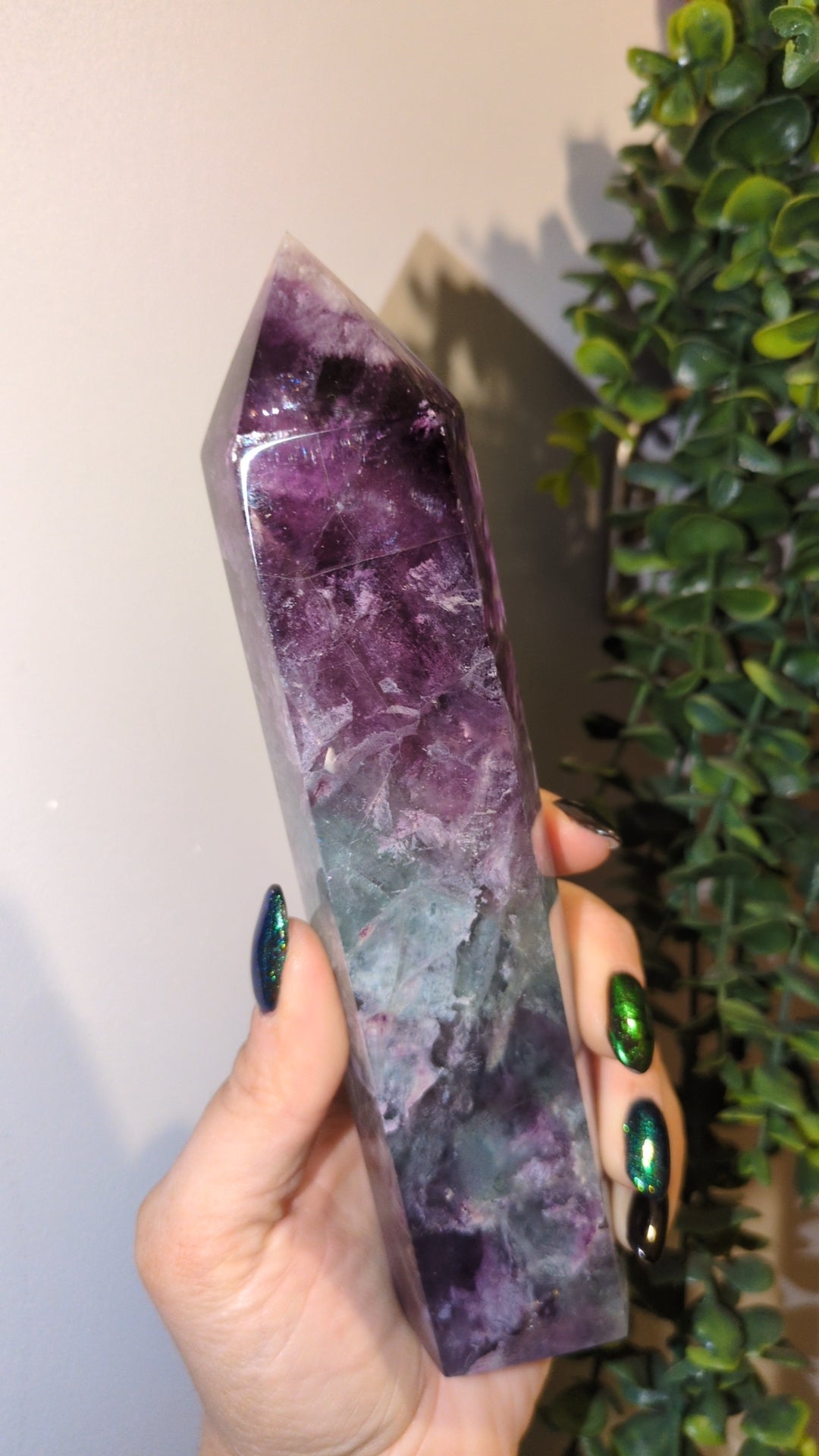 Large watermelon flourite tower ✨