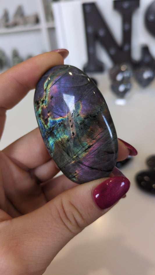 Rainbow flash palm ✨