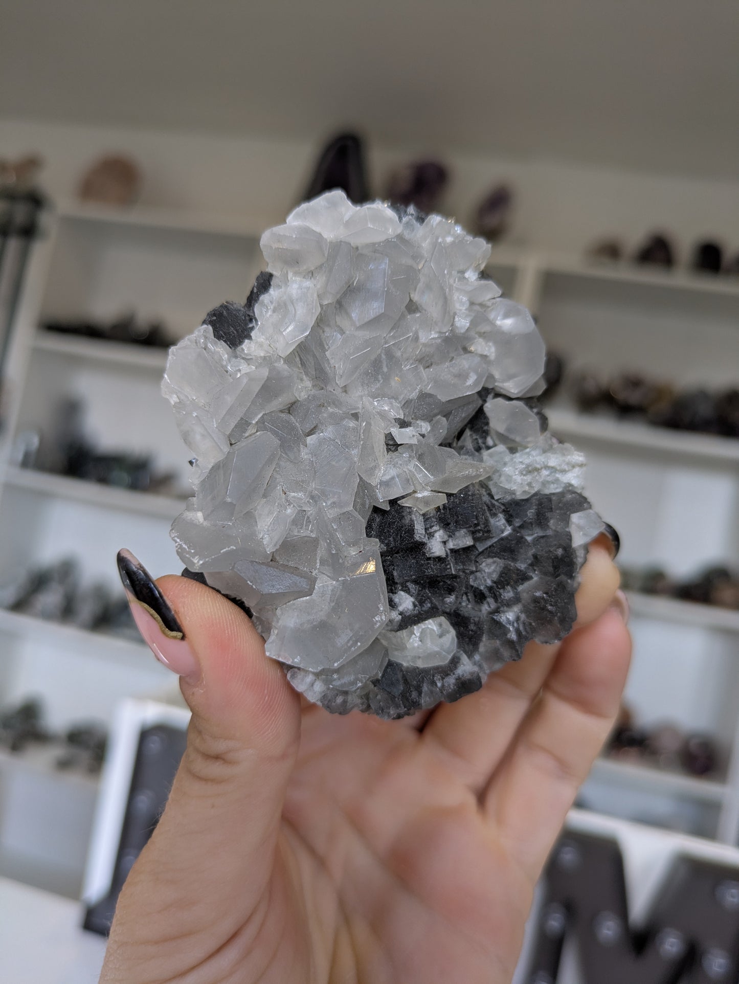 Flourite & calcite specimen✨