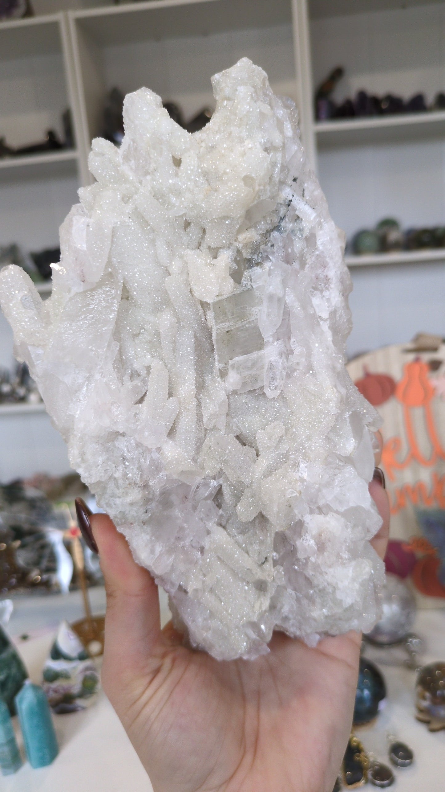 Sugar Quartz and calcite B ✨