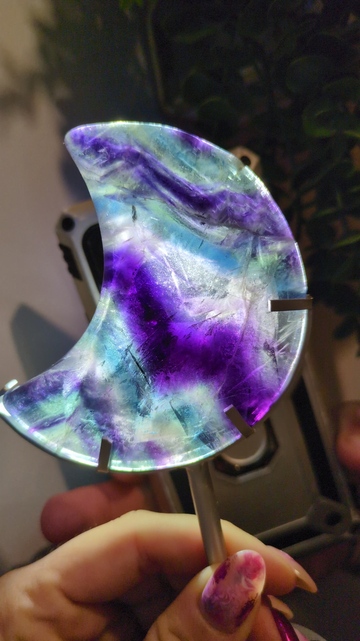 Flourite moon 🌙 3 ✨