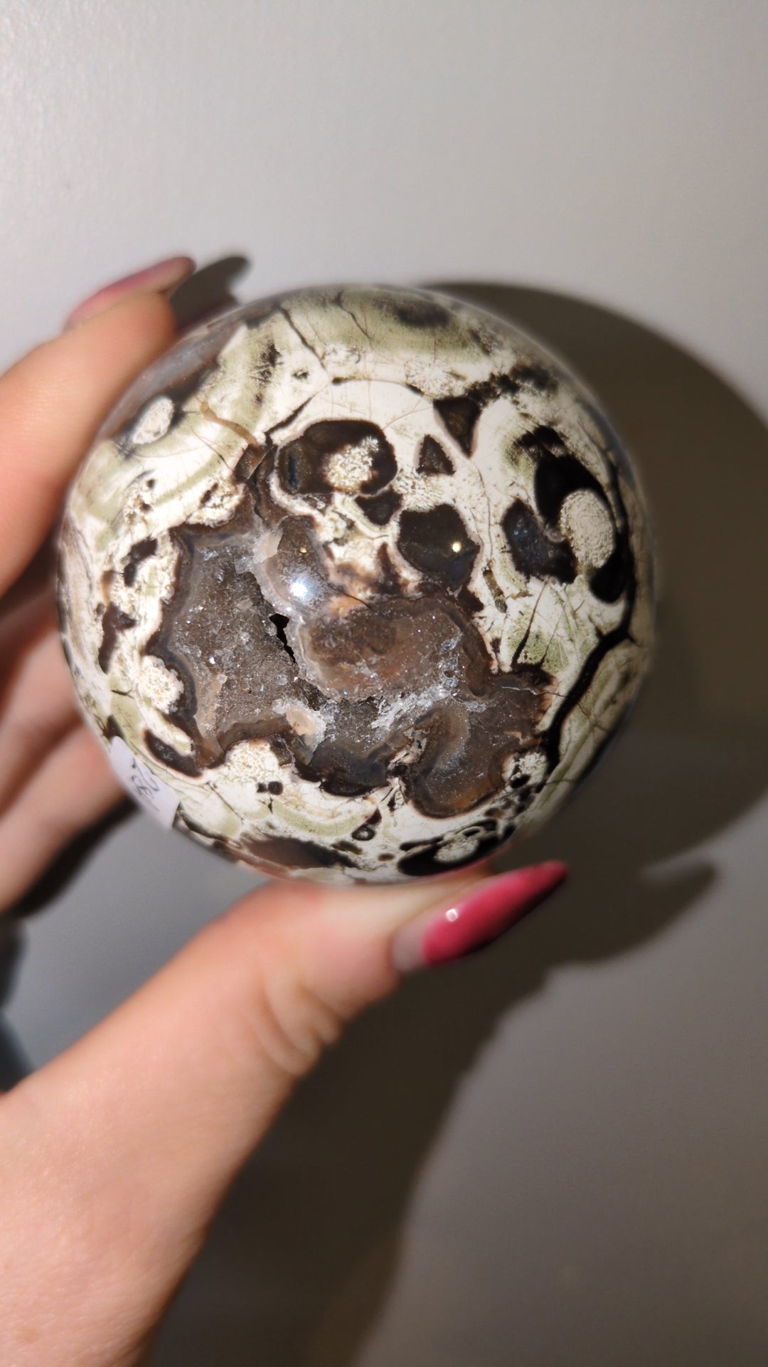 Money agate sphere ✨ A