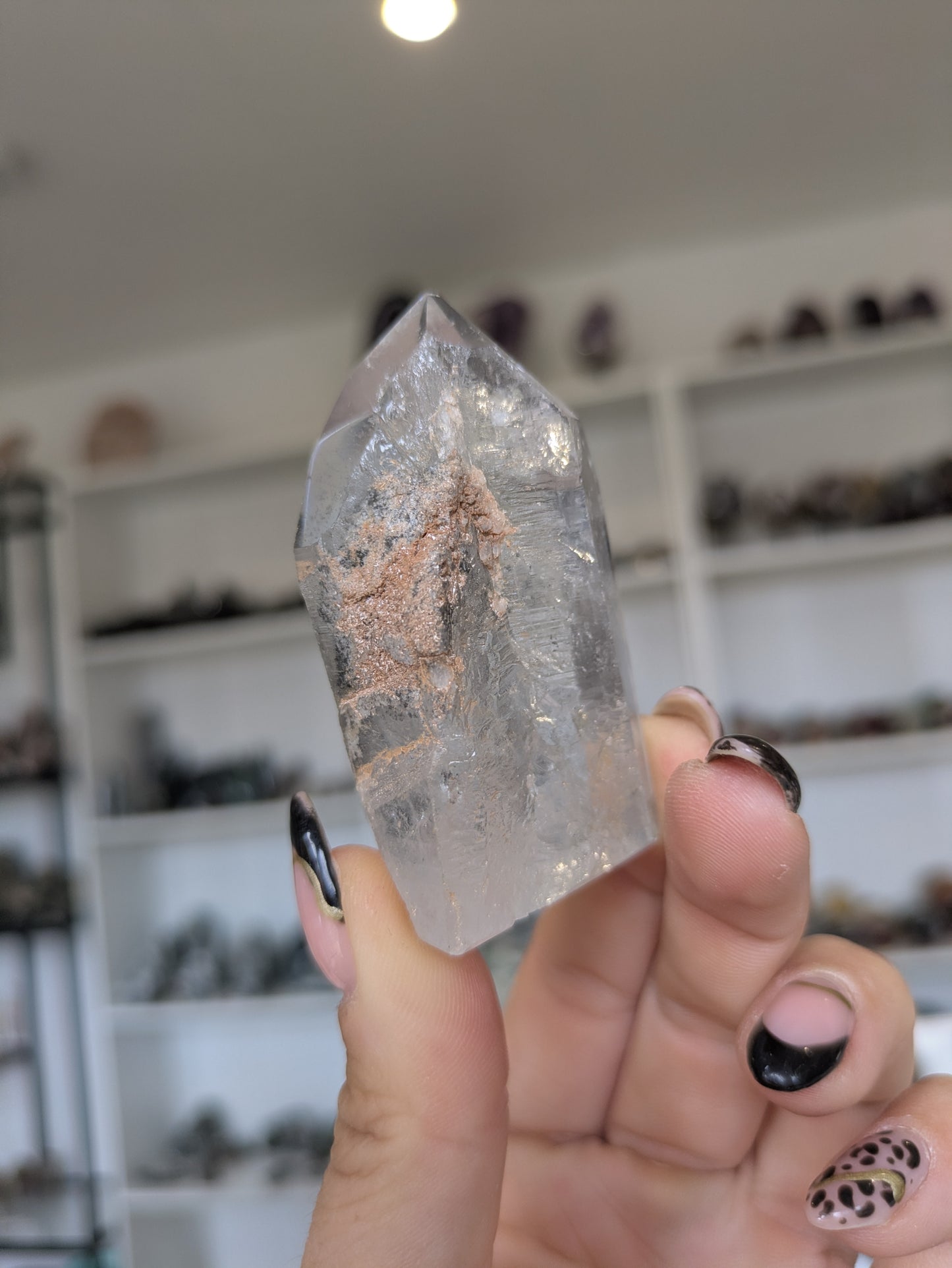 Garden quartz tower - black and white ✨