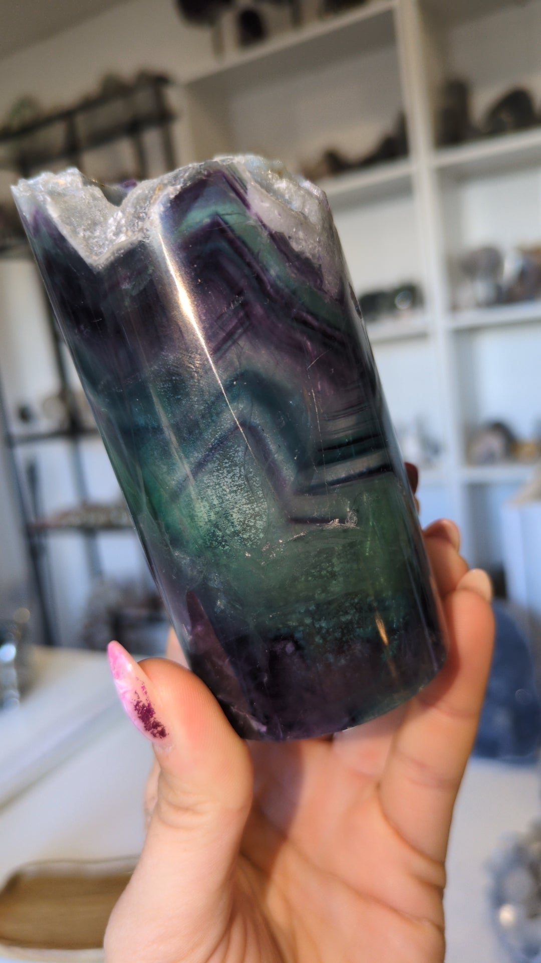 Flourite lamp ✨