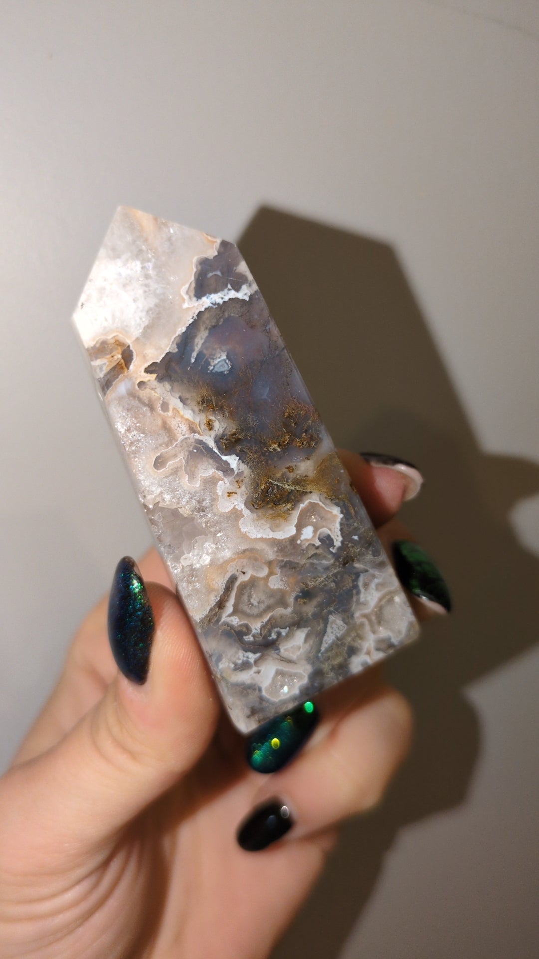 Moss agate tower ✨