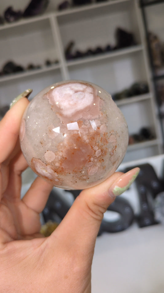 Pink amethyst sphere ✨