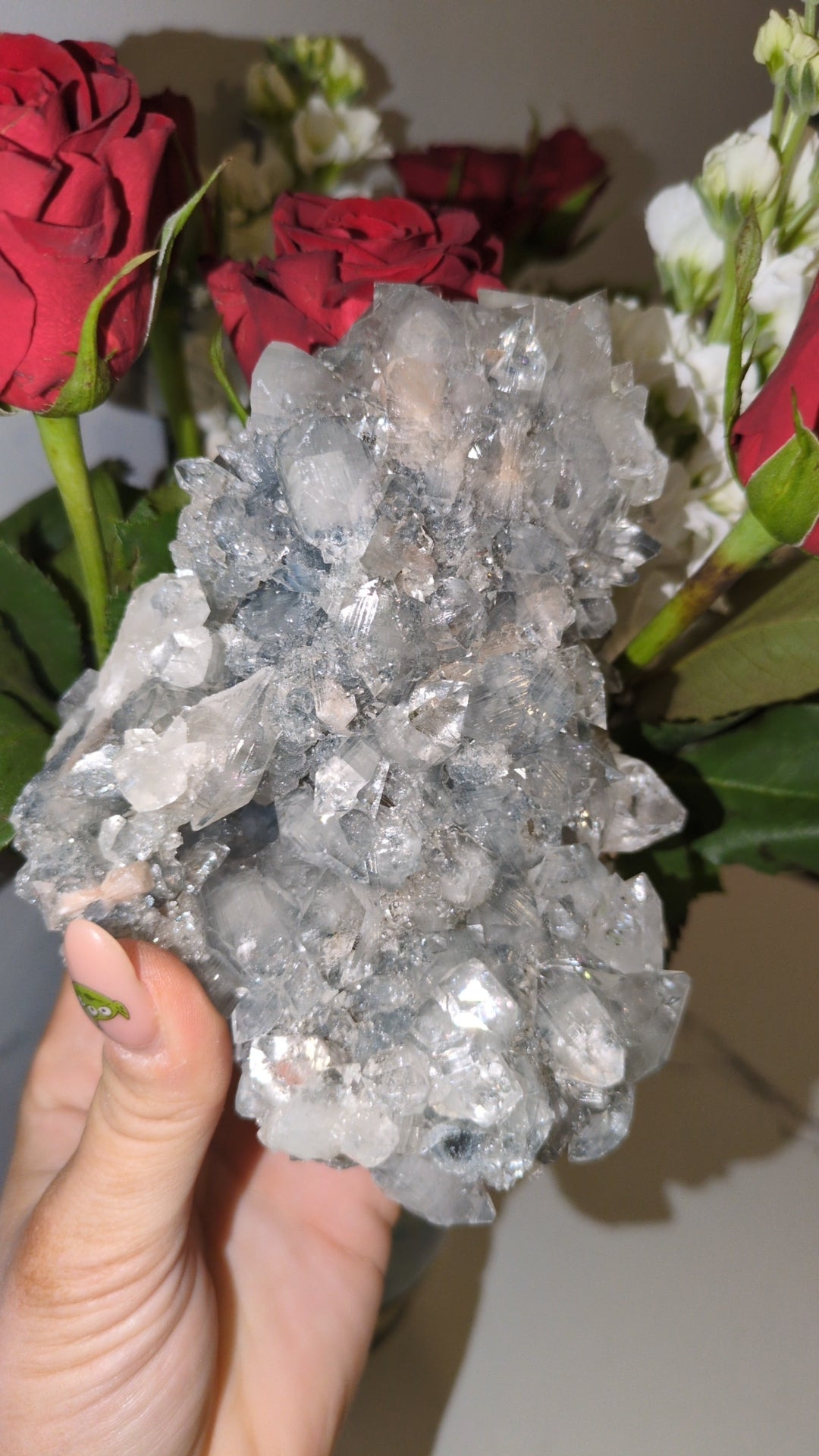 Large diamond Apophyllite ✨ 98