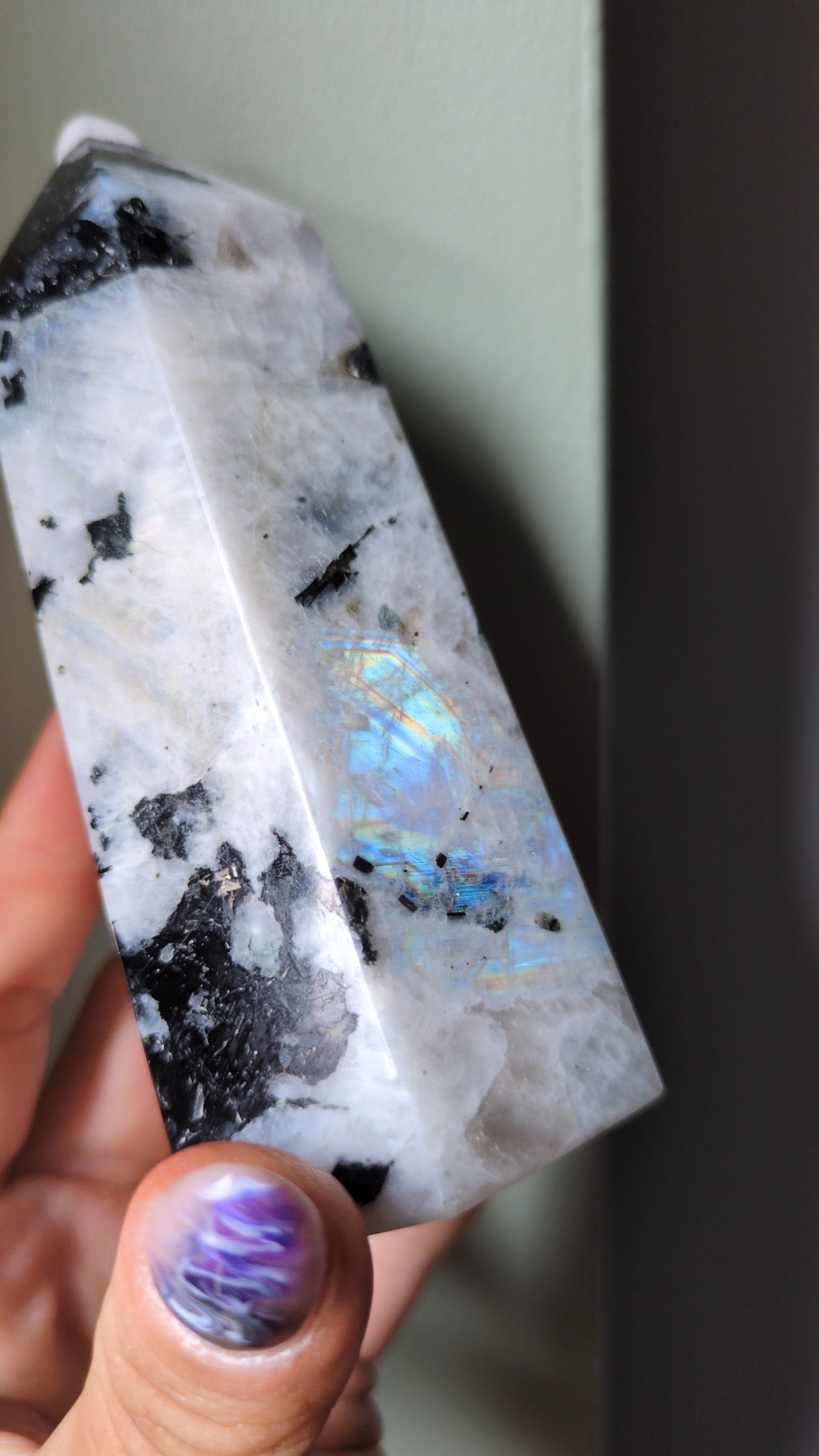 Chunky rainbow moonstone tower ✨