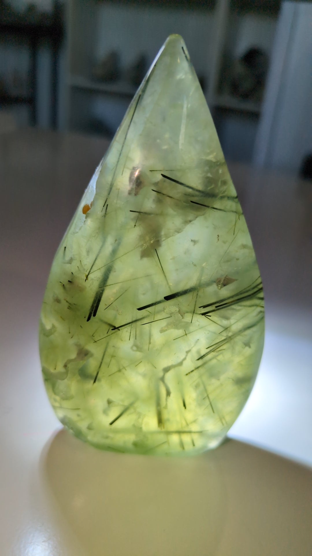 Prehnite teardrop ✨